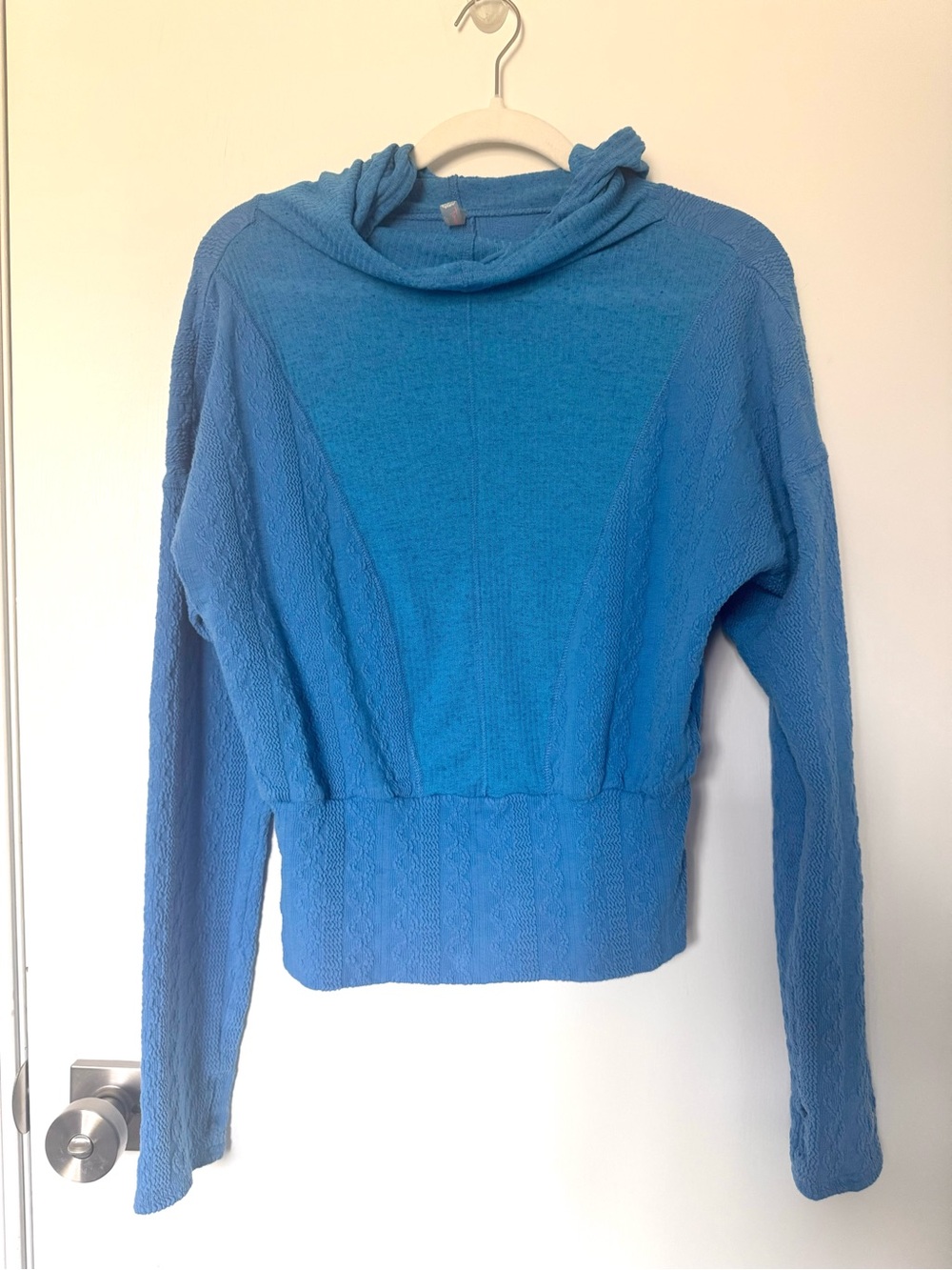 Free People Movement Cable Cinch Hoodie